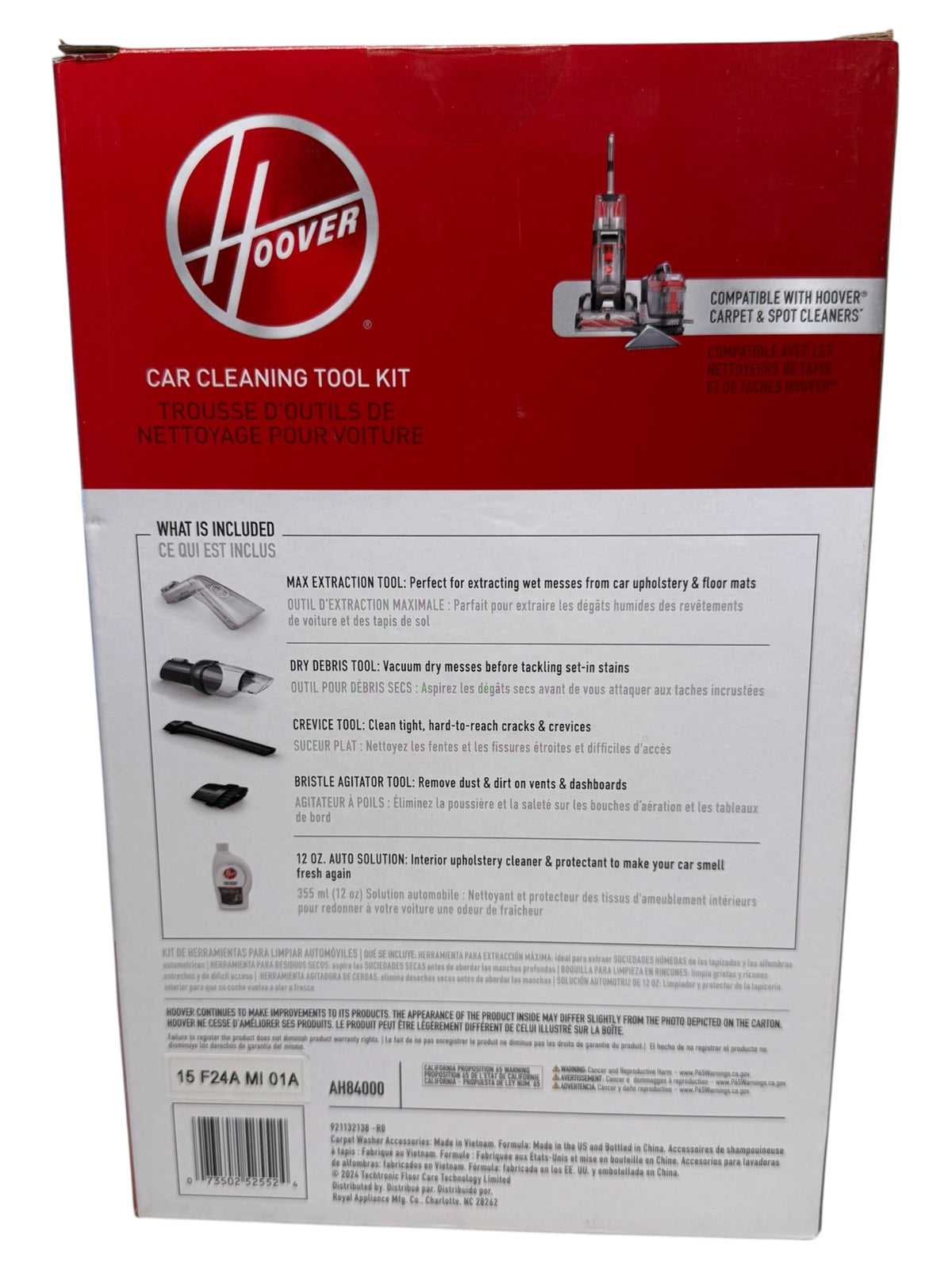 Hoover Car Cleaning Tool Kit