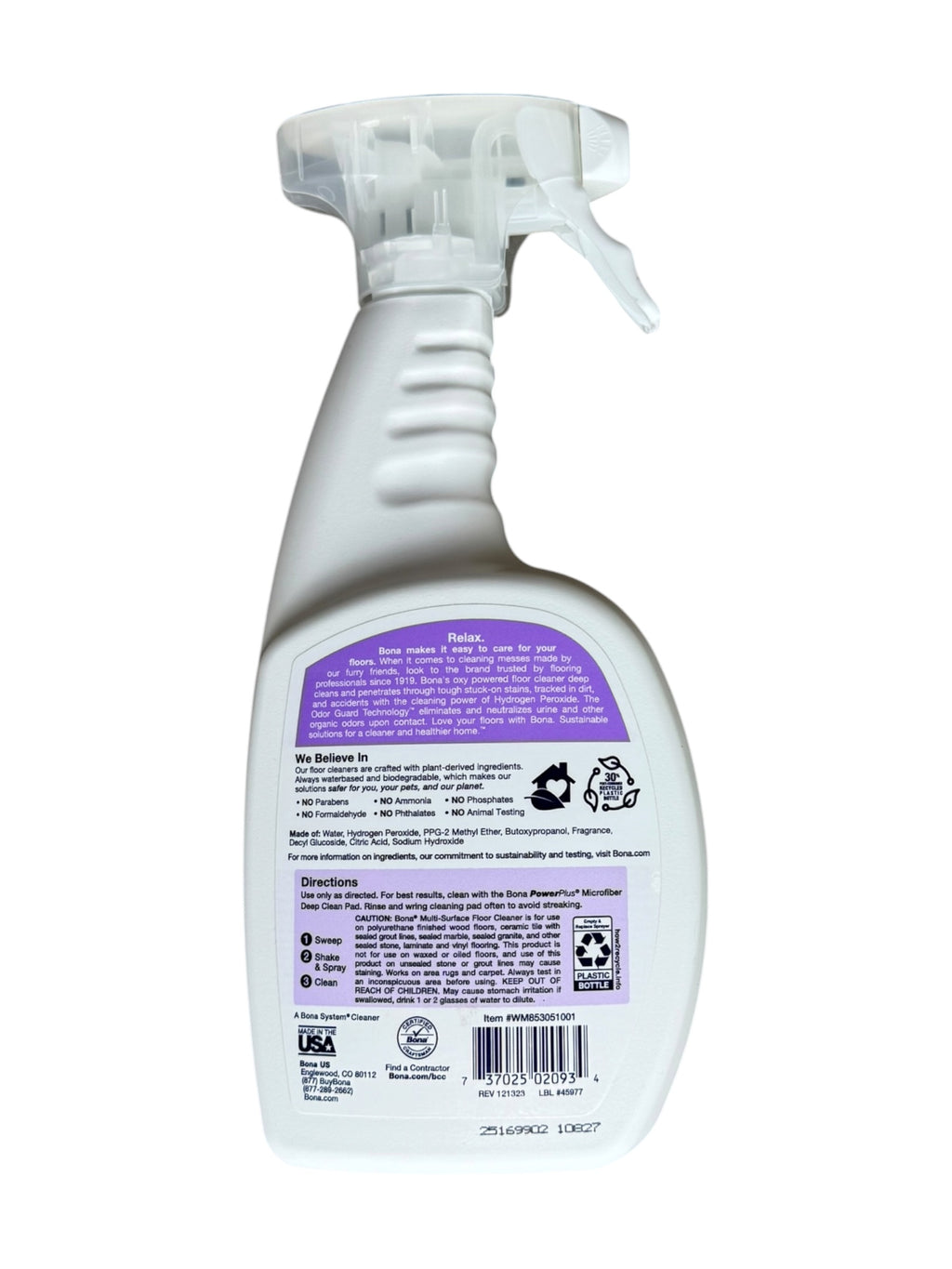 Bona Pet System Multi-Surface Floor Cleaner Dog Formulation