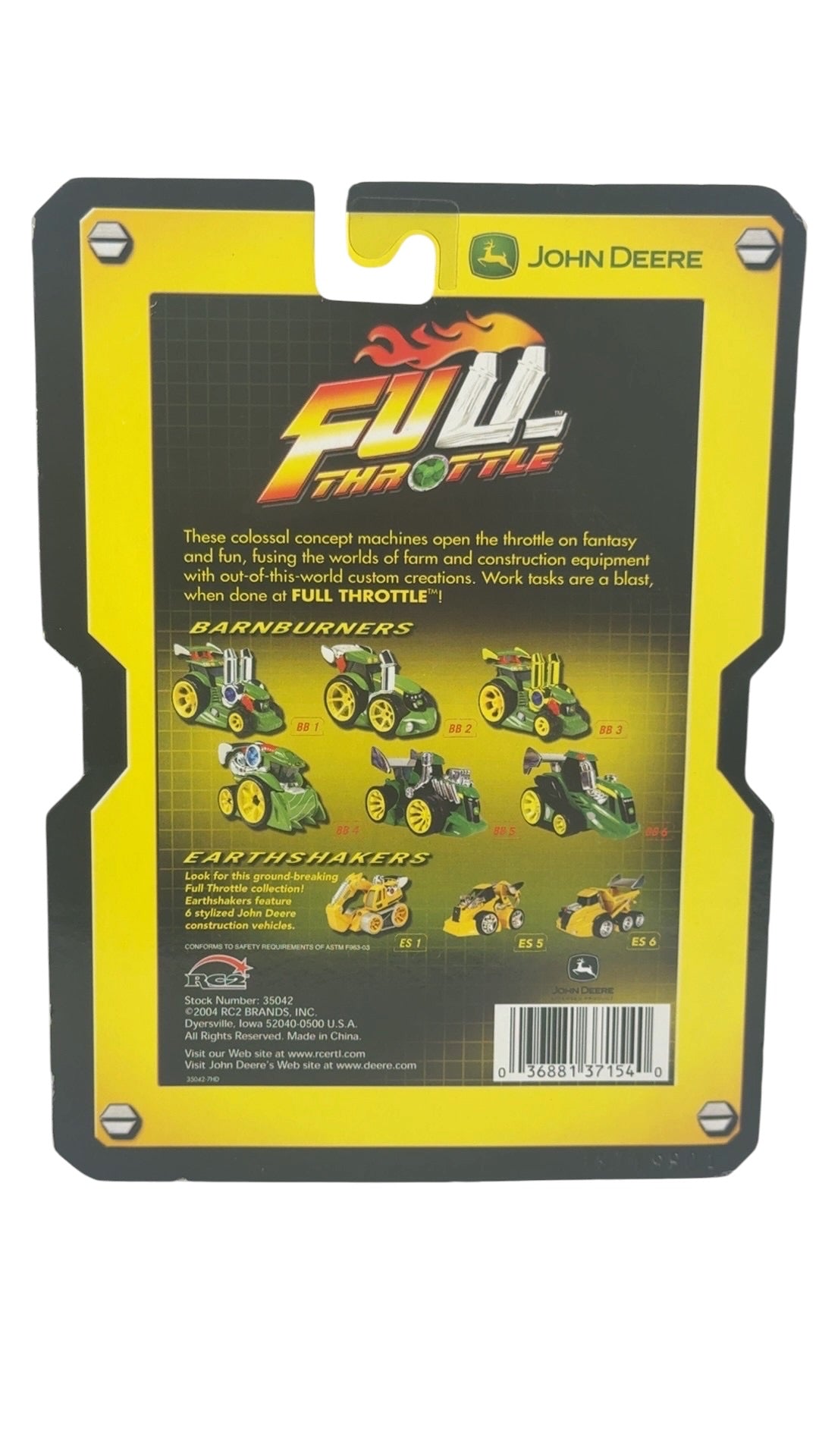 ERTL John Deere Full Throttle Barnburners BB 6 (2004)