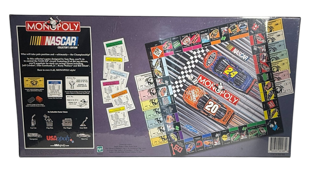 Monopoly NASCAR Collector's Edition Sam Bass Board Game