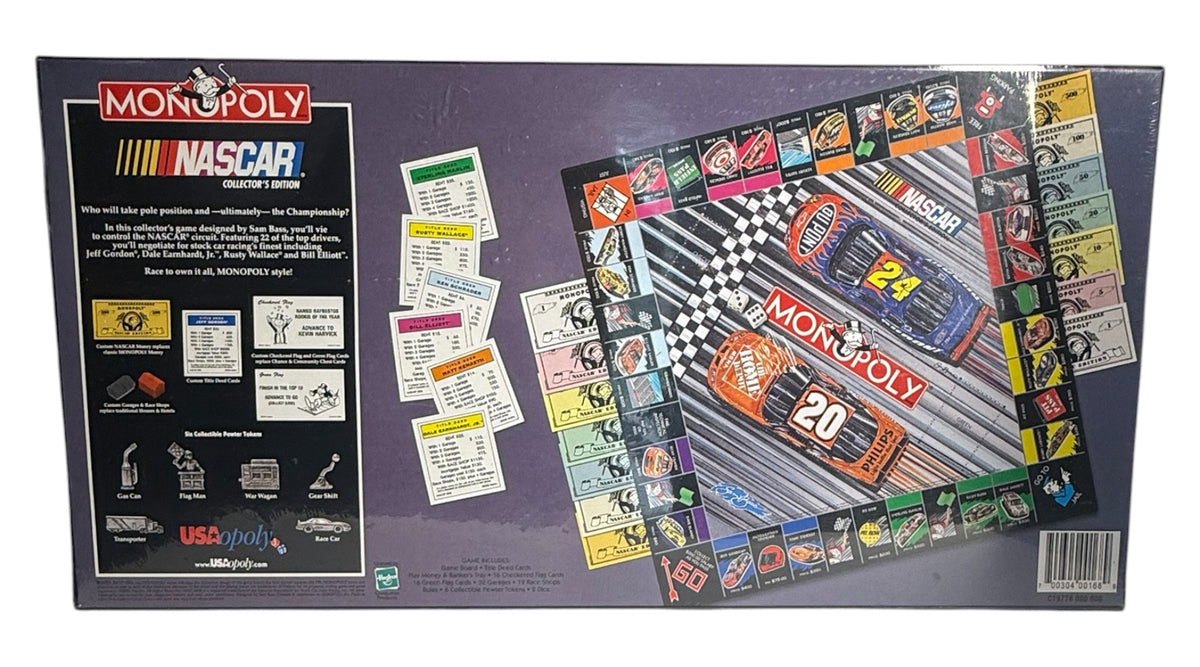 Monopoly NASCAR Collector's Edition Sam Bass Board Game