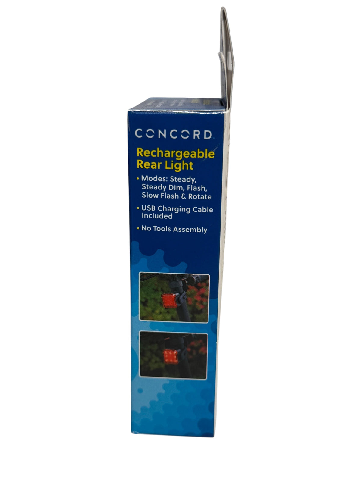 Concord Rechargeable Rear Bicycle Light