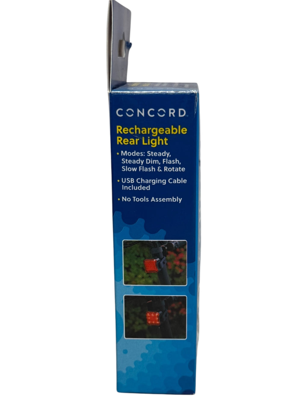 Concord Rechargeable Rear Bicycle Light